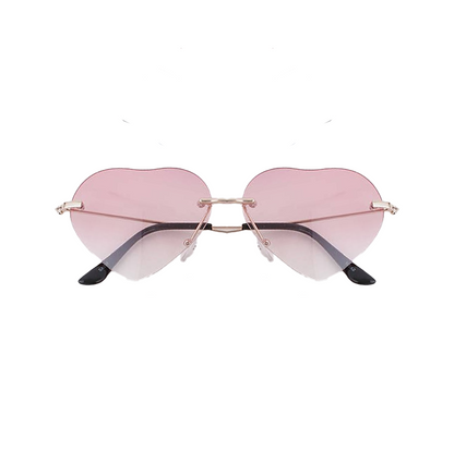 Gradient Heart Sunglasses