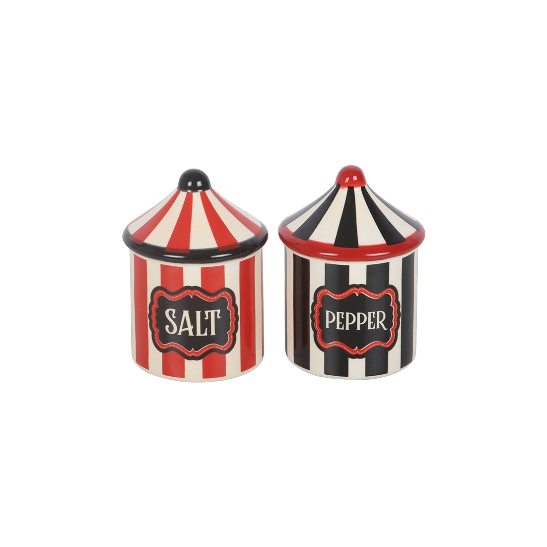 Circus Tent Salt And Pepper Shakers