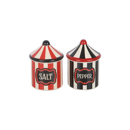 Circus Tent Salt And Pepper Shakers