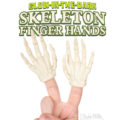 Skeleton Hand Finger Puppet