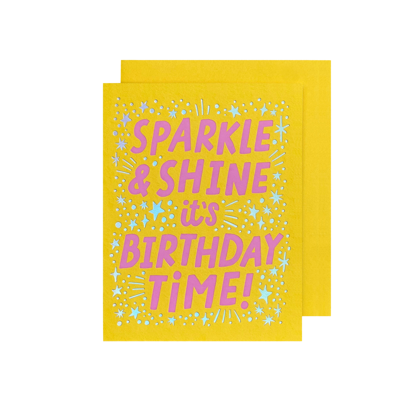 Sparkle & Shine Birthday Card
