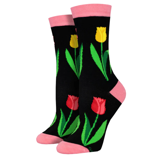 Spring Tulips - Women's Socks