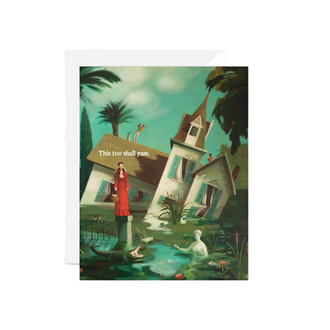 This Too Shall Pass Encouragement Card