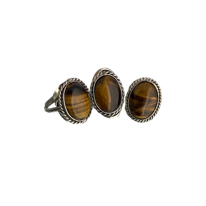 Tiger's Eye Ring