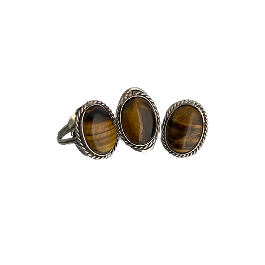Tiger's Eye Ring