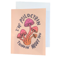 Magic Mushroom Greeting Card