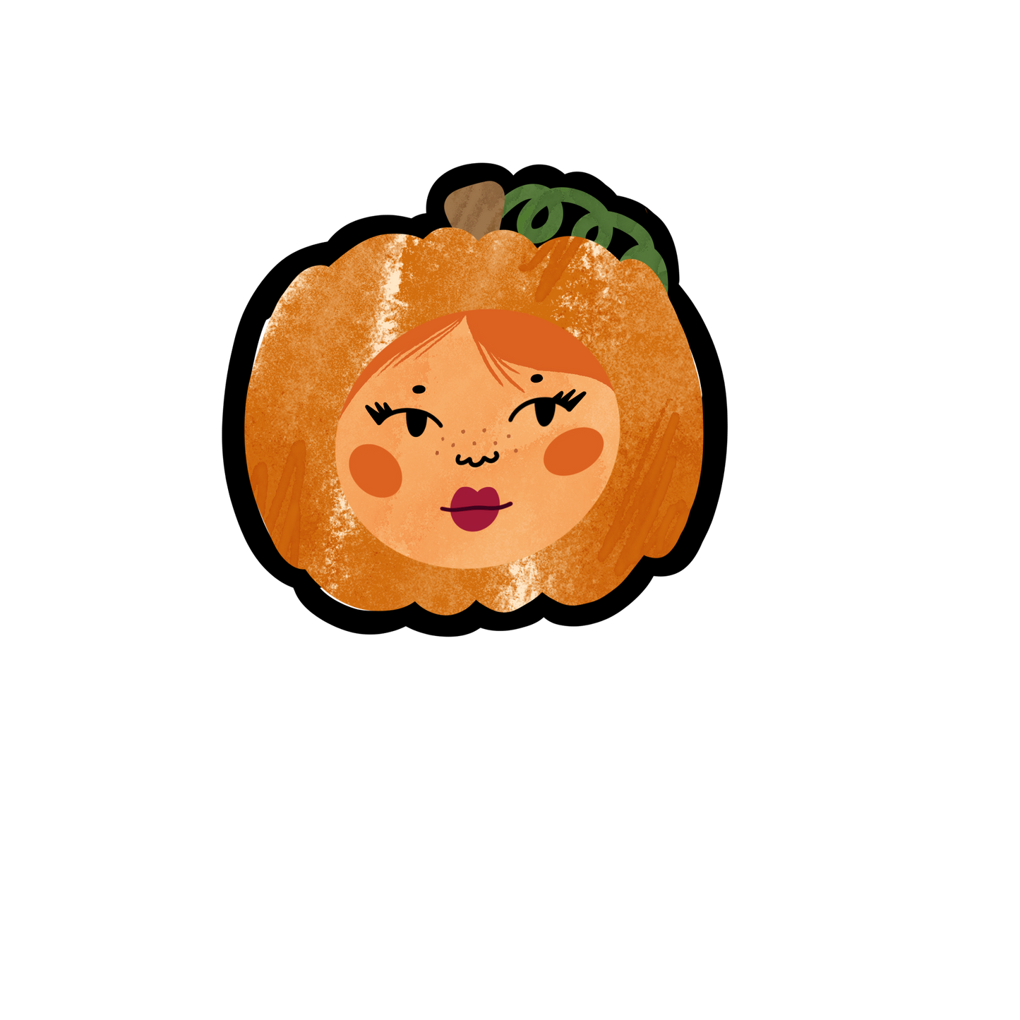 Pumpkin Babes Sticker