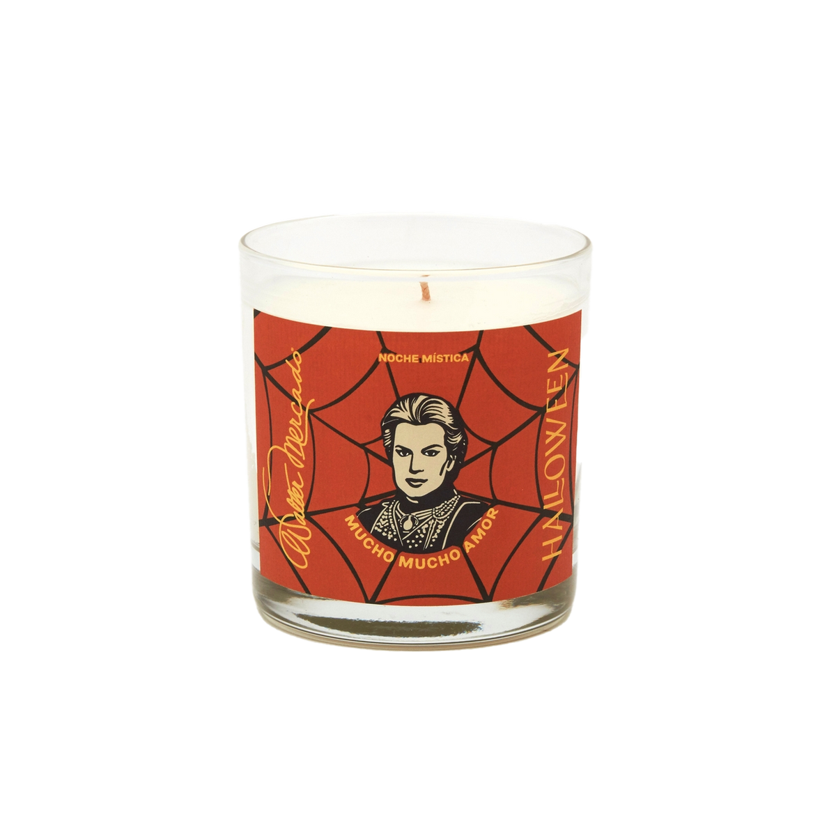 Halloween Walter Mercado Candle
