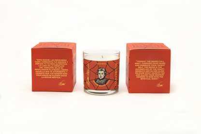 Halloween Walter Mercado Candle