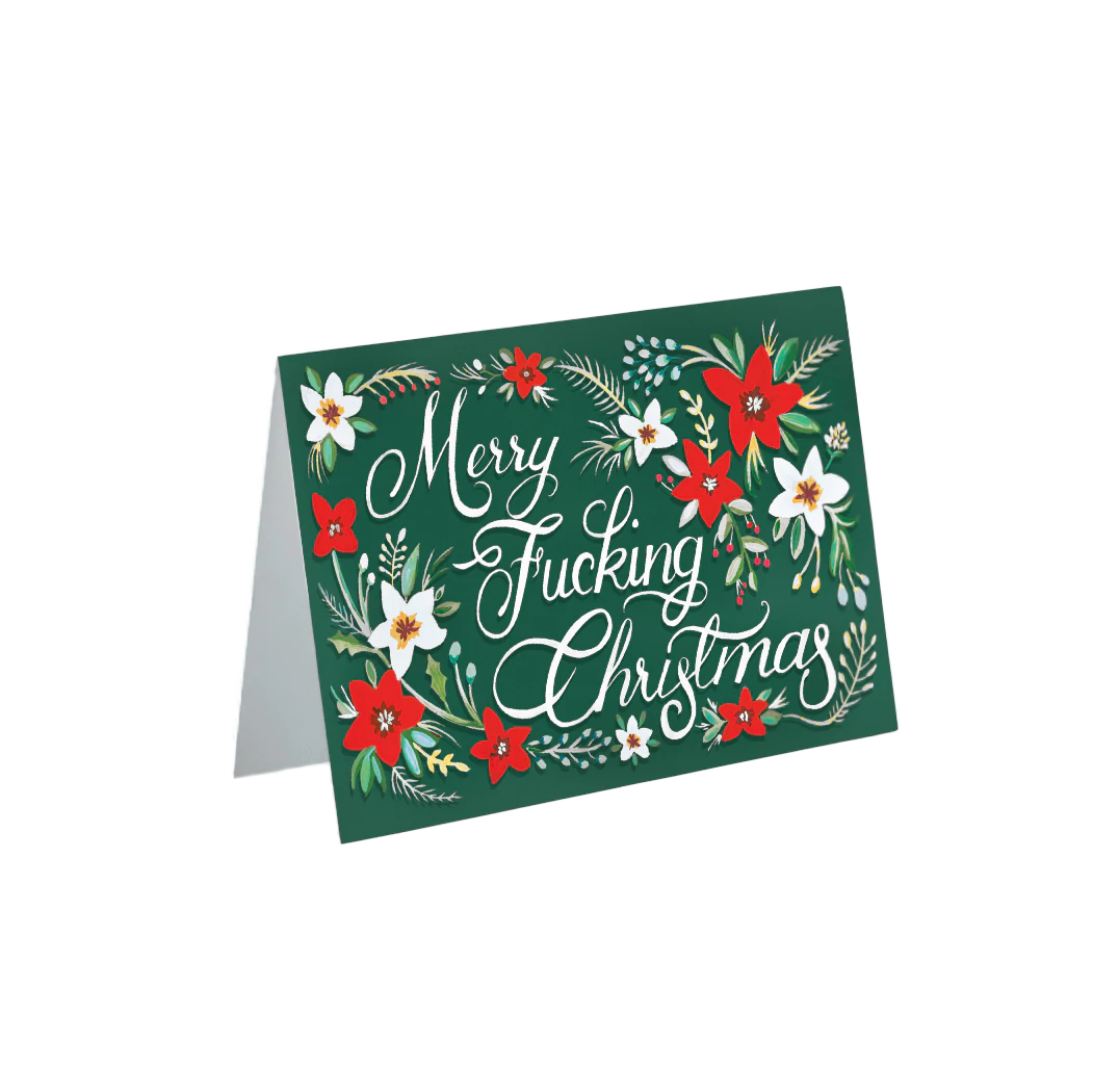 Merry F---ing Christmas Card