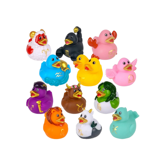 2" Zodiac Rubber Ducks