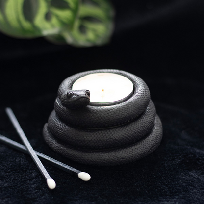 Black Snake Tea light Holder