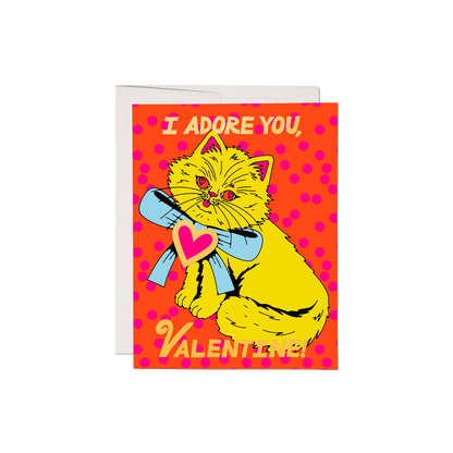 I Adore You Valentine Card