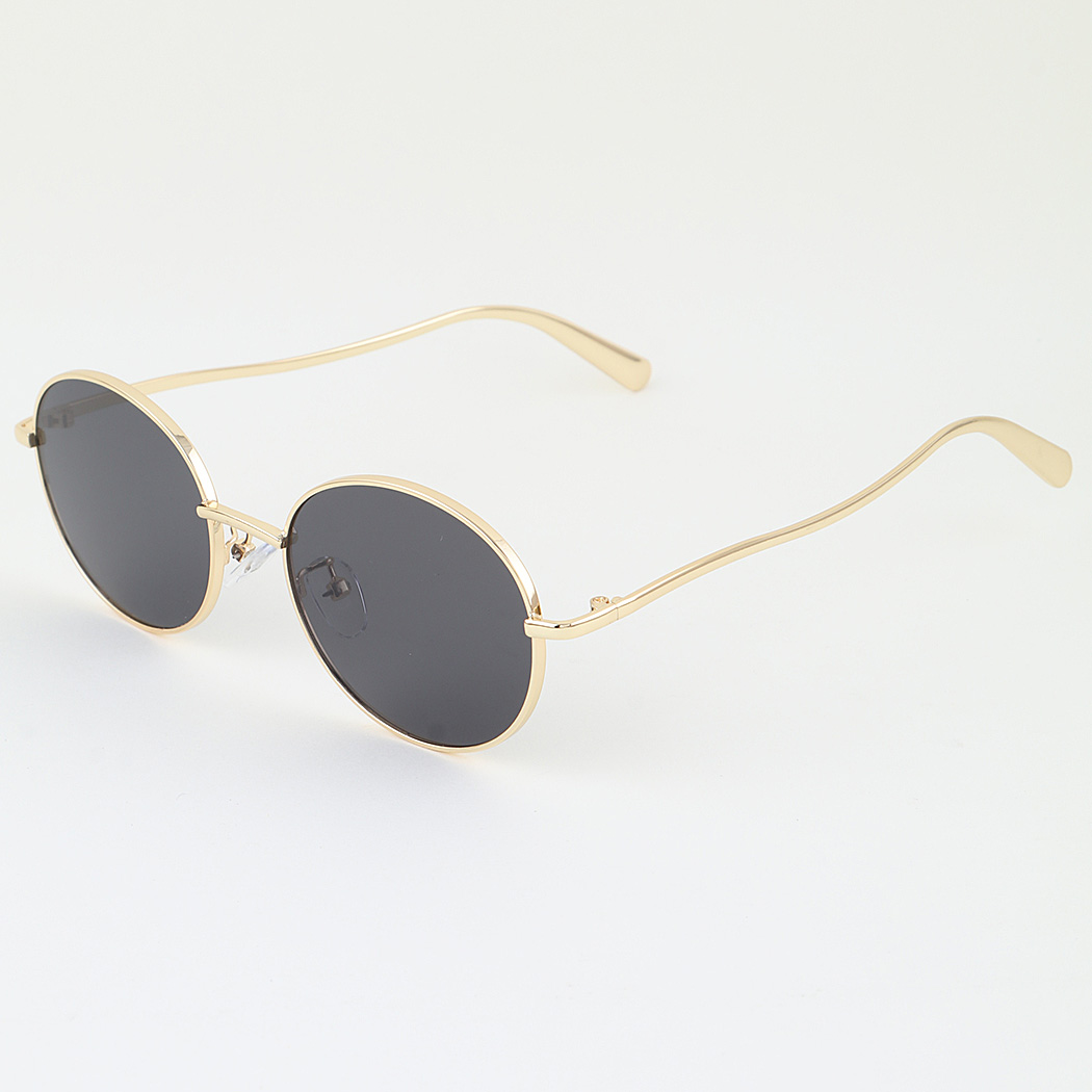 Minimal Polished Round Sunglasses