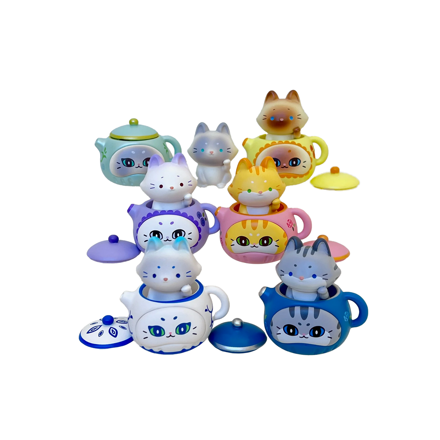 Afternoon Teapot Cats Blind Box