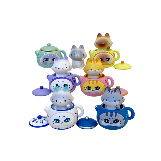 Afternoon Teapot Cats Blind Box