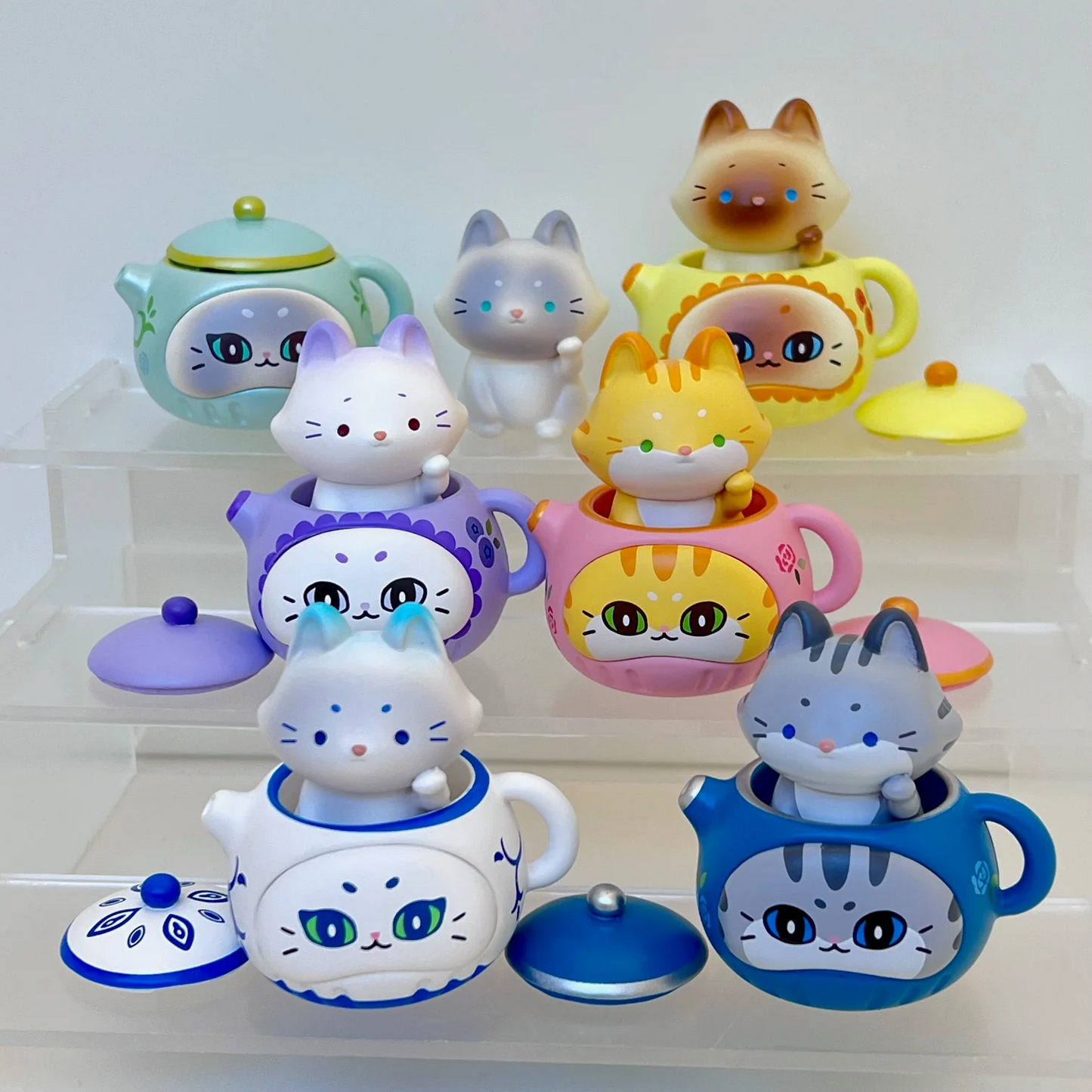 Afternoon Teapot Cats Blind Box