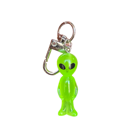 Green Alien Keychain