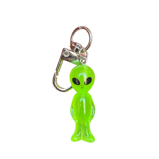 Green Alien Keychain
