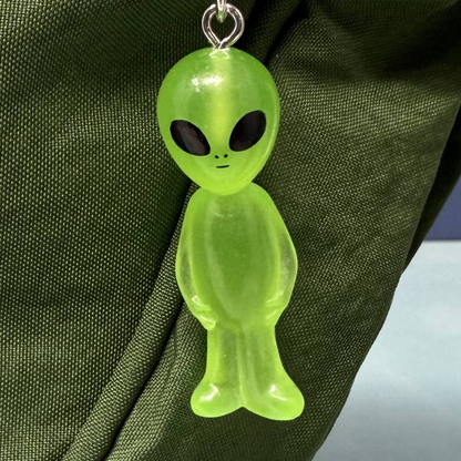 Green Alien Keychain