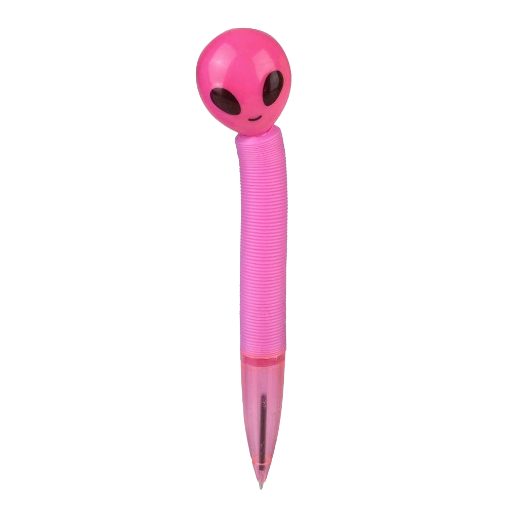 Pop Tube Light Up Alien Pen