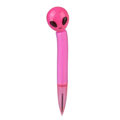 Pop Tube Light Up Alien Pen