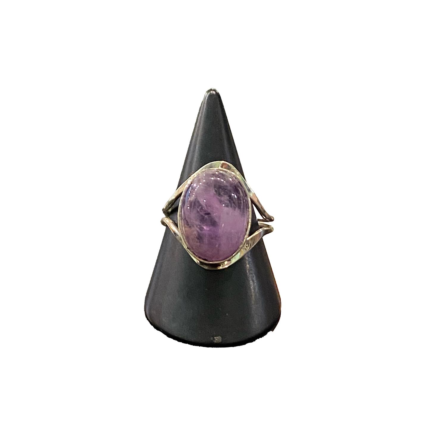 Amethyst Modern Ring