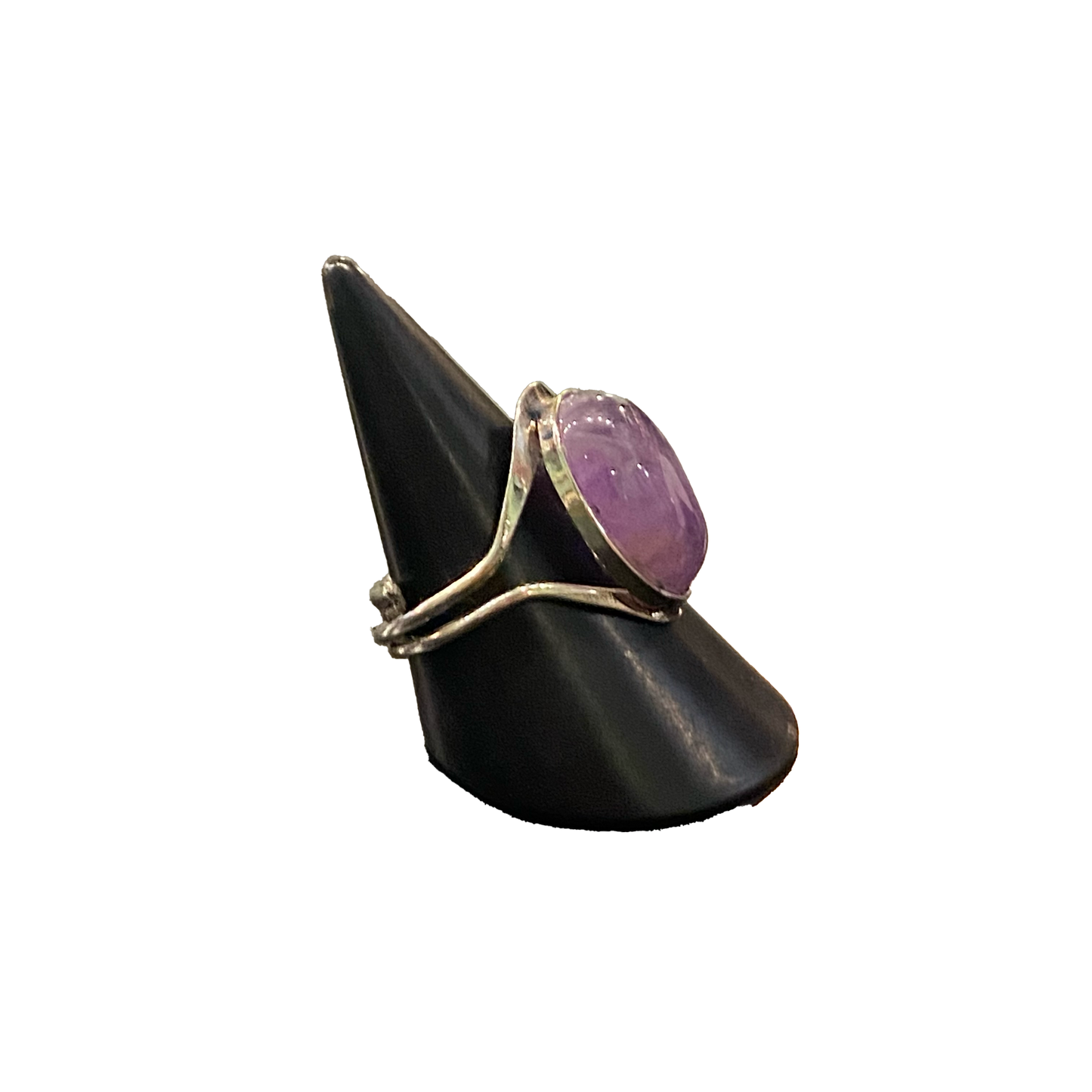 Amethyst Modern Ring