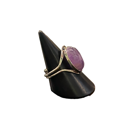 Amethyst Modern Ring