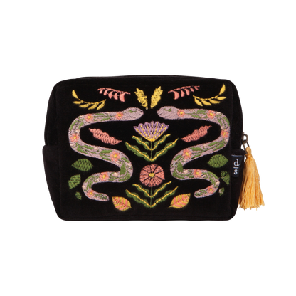 Amulet Embroidered Pouch