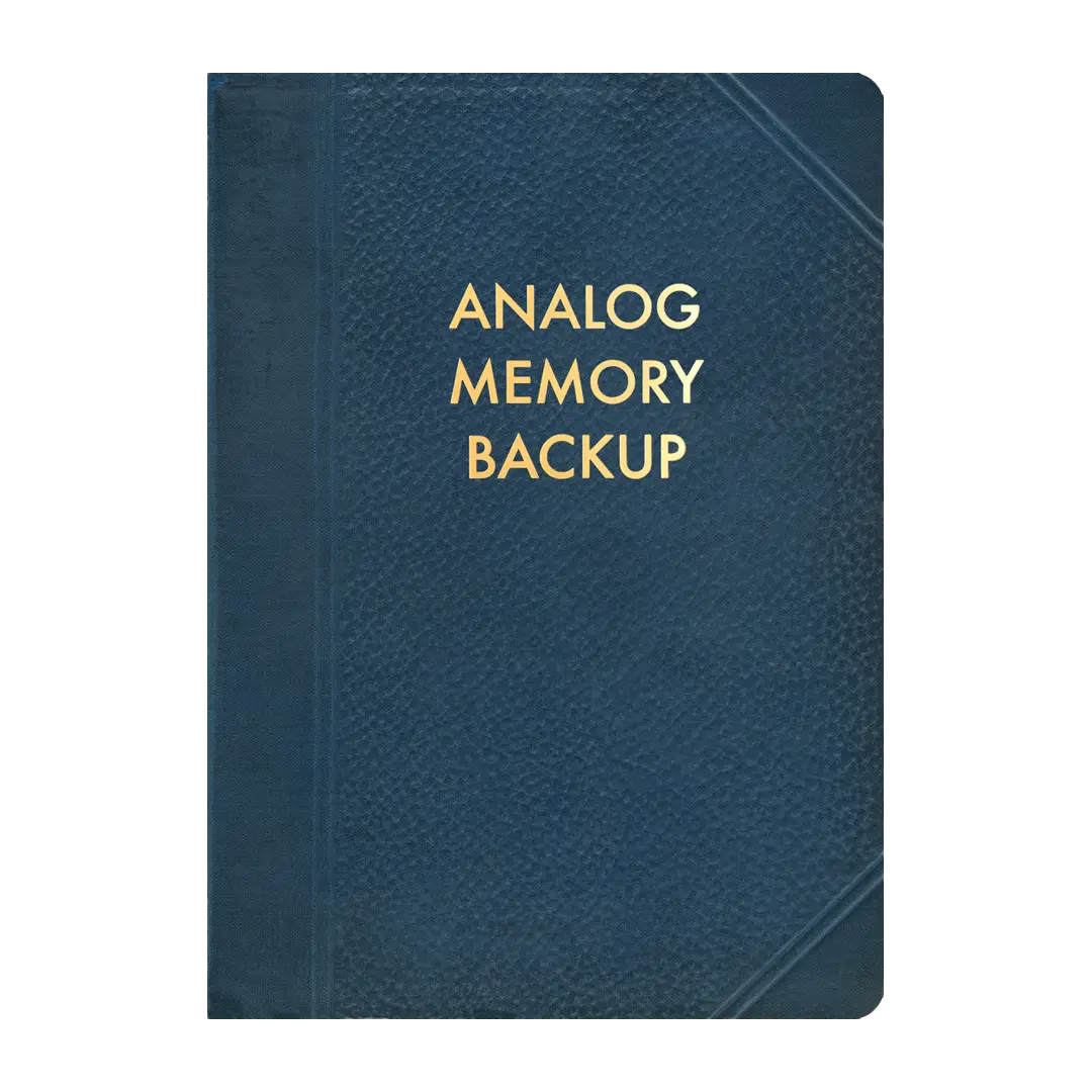 Analog Memory Backup Journal