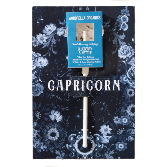 Astrology Cards with Seed-Bearing Lollipop