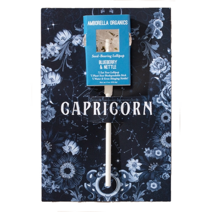 Astrology Cards with Seed-Bearing Lollipop