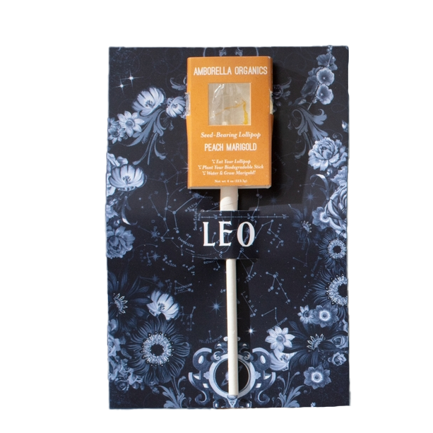 Astrology Cards with Seed-Bearing Lollipop