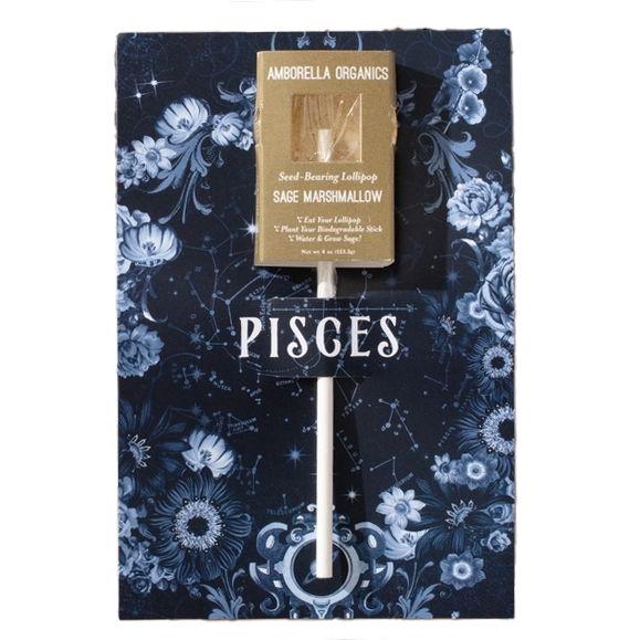 Astrology Cards with Seed-Bearing Lollipop