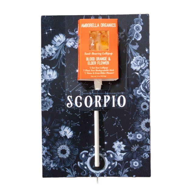 Astrology Cards with Seed-Bearing Lollipop