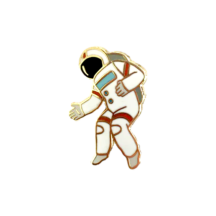 Astronaut Enamel Pin