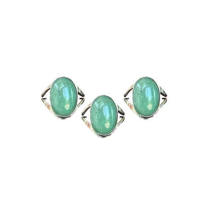 Aventurine Modern Ring