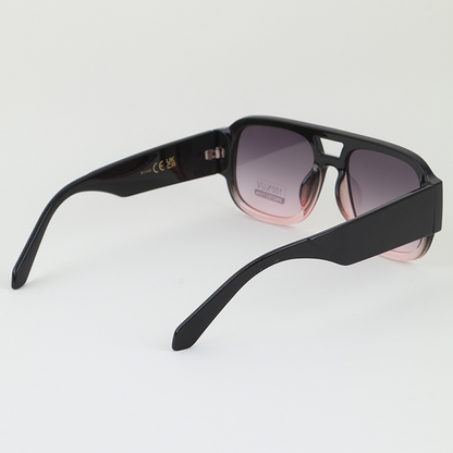Bright Summer Straight Aviator Sunglasses