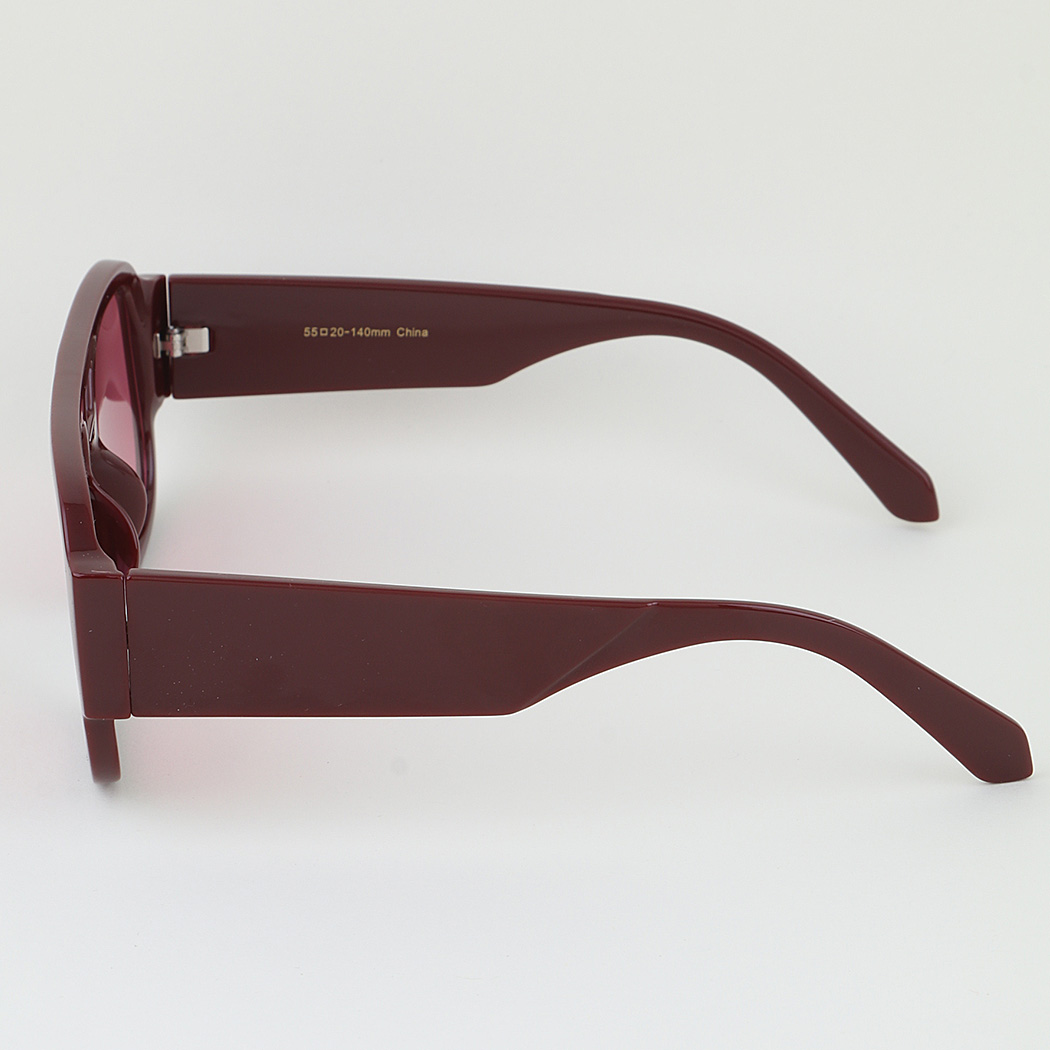 Bright Summer Straight Aviator Sunglasses