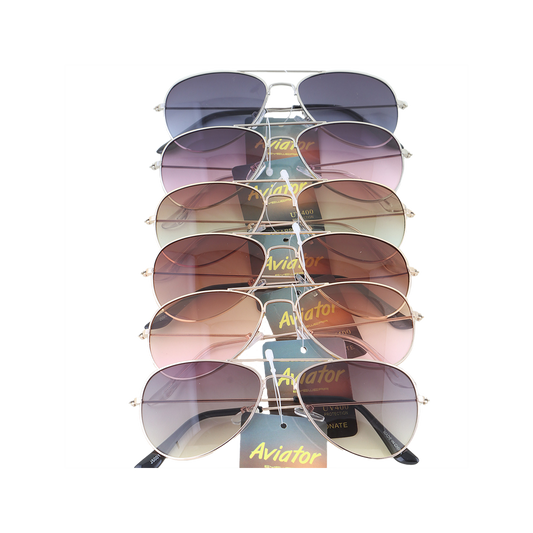 Classic Pilot Aviator Sunglasses