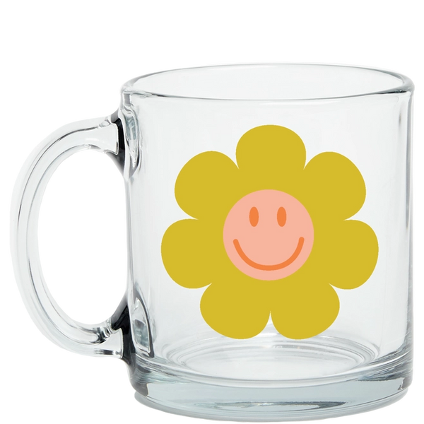 Smiley Flower Mug