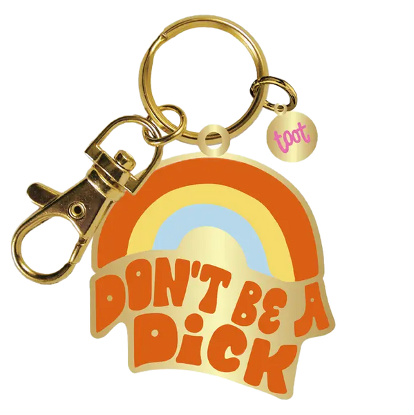 Don't Be a Dick Key Charm