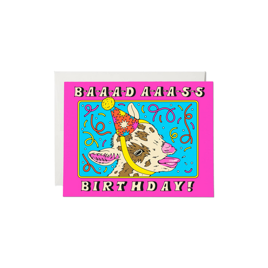 Bad Ass Birthday Greeting Card