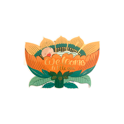 Baby Blossom Greeting Card