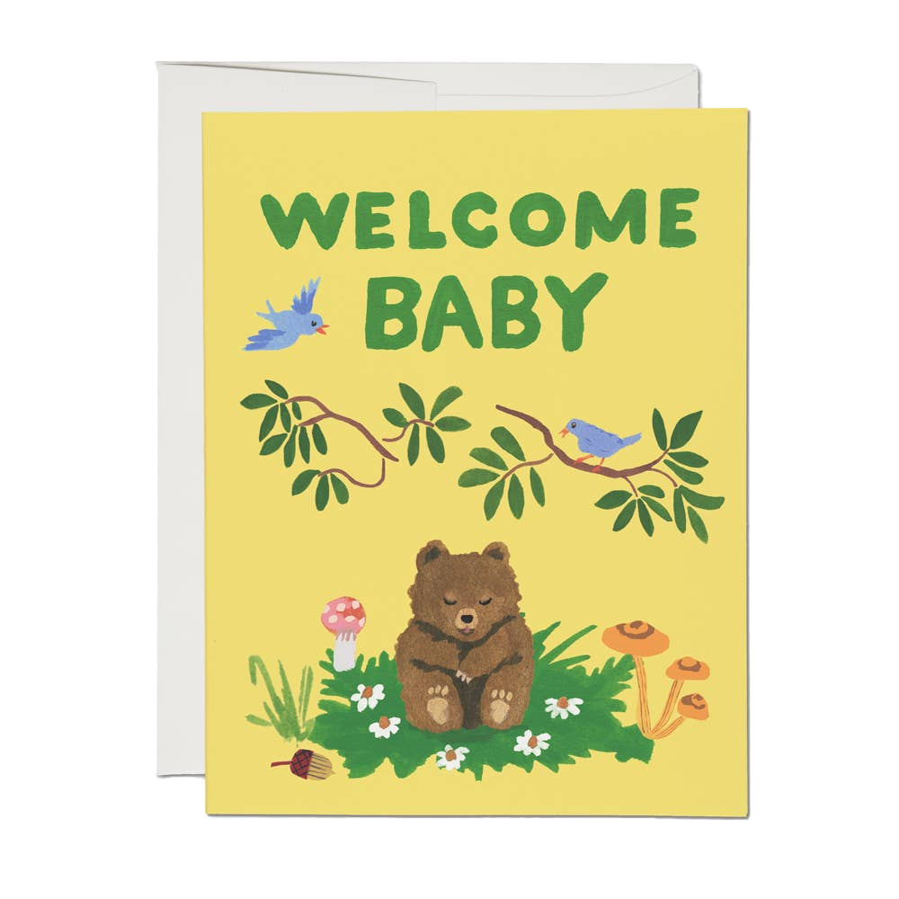 Welcome Baby Cub Card