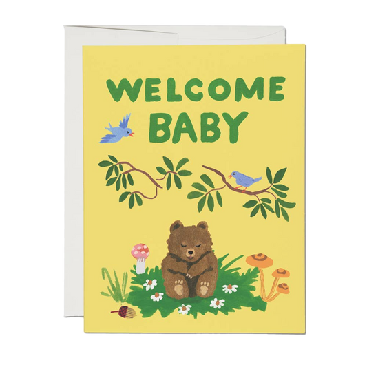 Welcome Baby Cub Card