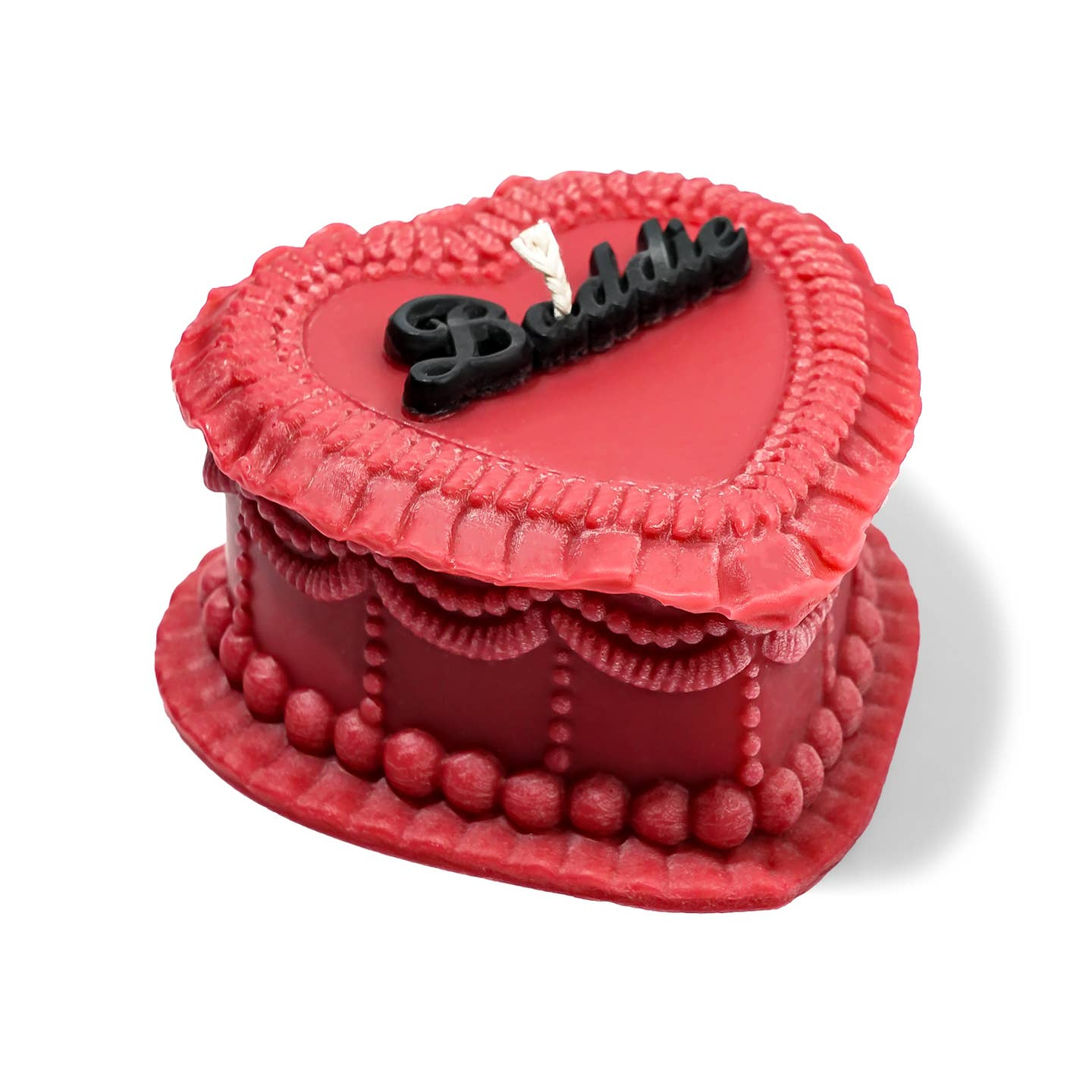 Baddie Heart Cake Candle