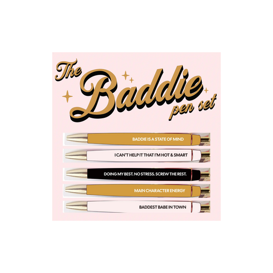 The Baddie Pen Set
