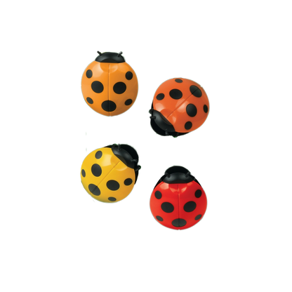 Bag Ladies Ladybug Bag Clips Set of 4
